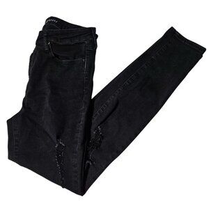 Articles of Society Jeans Womens Size 31 Skinny Mid Rise Black Denim Pants